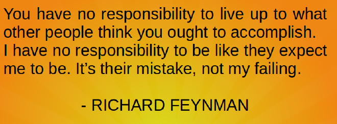 On the importance of mastering one’s choices